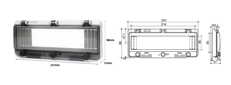 12 wasserdichte Fensterabdeckungen mit Boden-