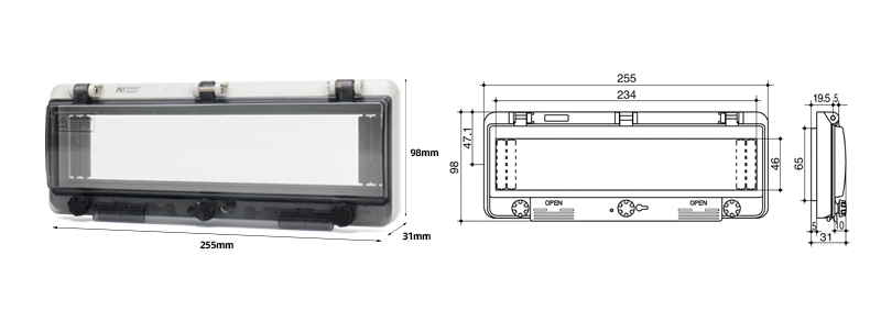 13 wasserdichte Fensterabdeckungen mit Boden-