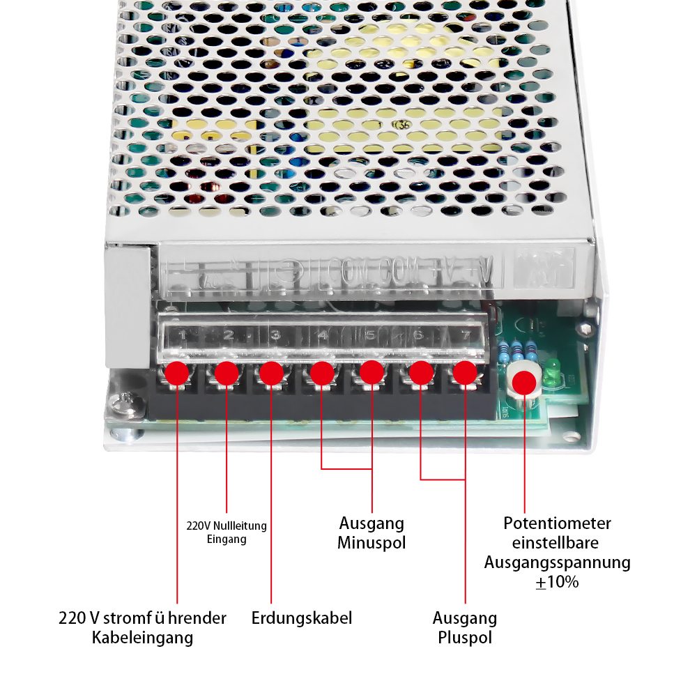 PHLTD Marke S-Serie Schaltnetzteil S-100 Schaltplan-