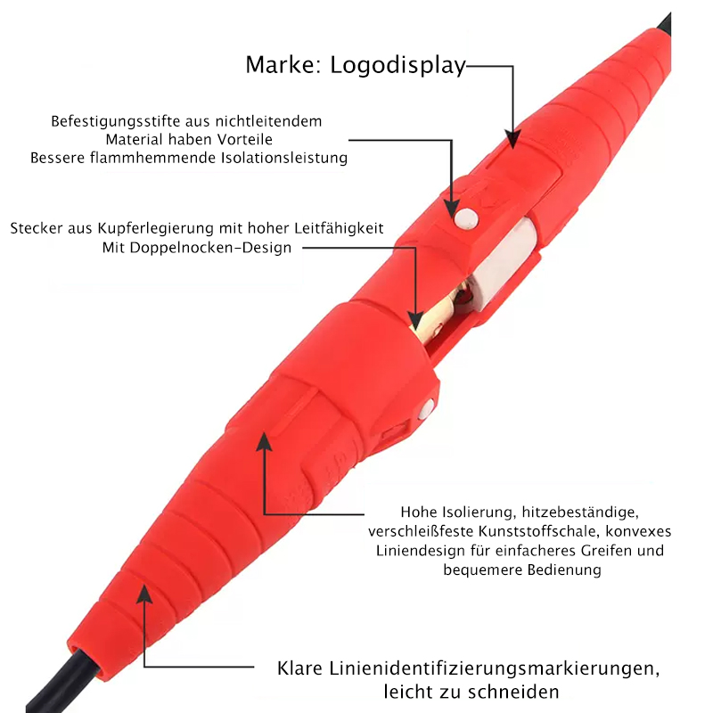 PHLTD 200A leistungsstarke professionelle Bühnenbeleuchtung und Audio, Rhino-Stecker, einadriger Hochstrom-Kabelstecker, Produktanalysediagramm-